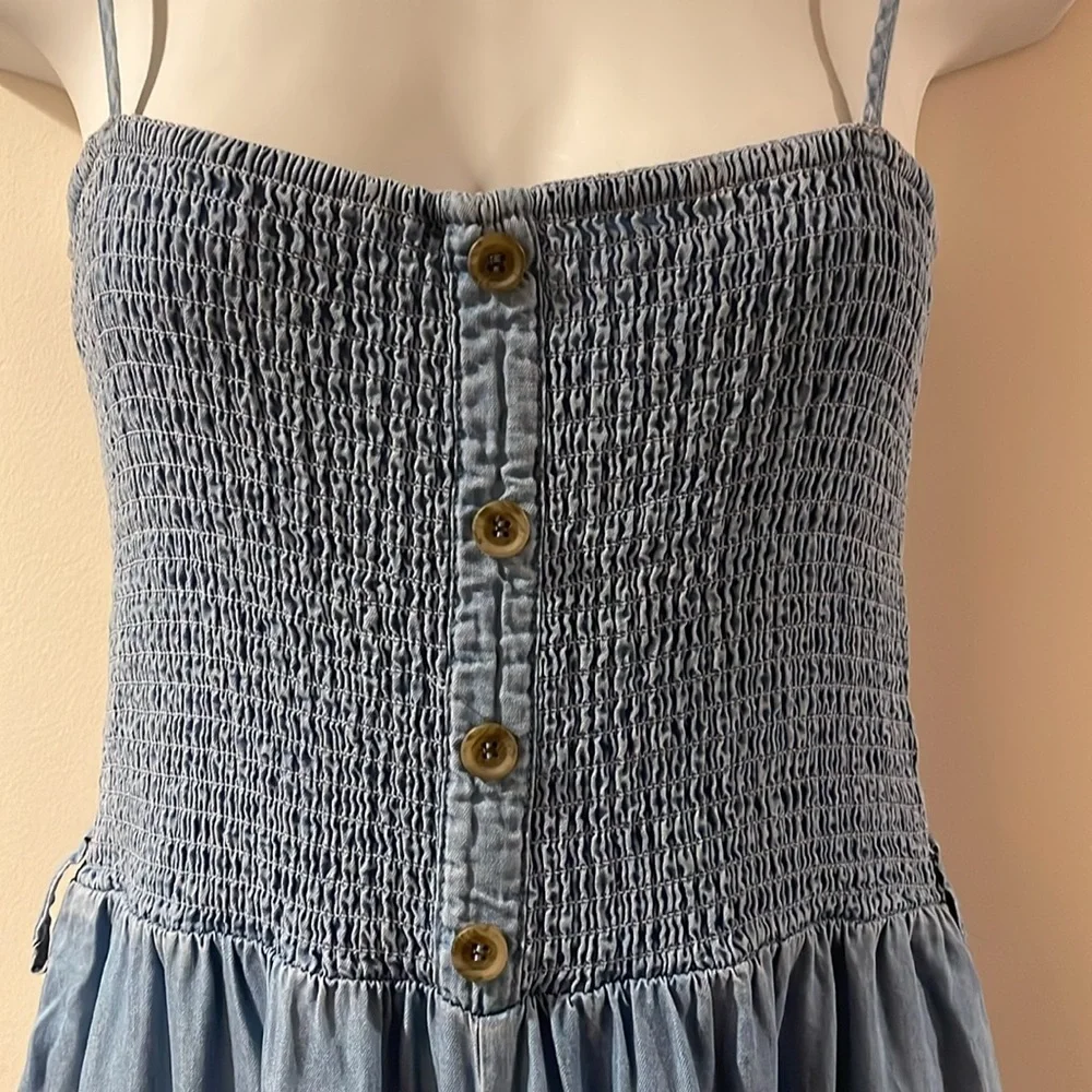 Wide leg summer jumpsuit - Picture 2 of 7